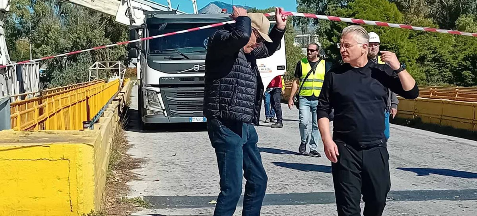 Έλεγχοι στις γέφυρες του Ισθμού Κορίνθου – Παρών ο Περιφερειάρχης Δημήτρης Πτωχός